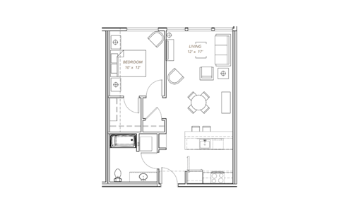 a black and white floor plan of a house